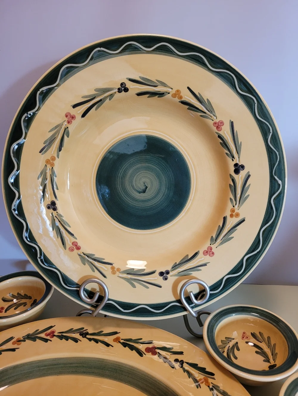 Vintage Ceramic Williams Sonoma Mirabeau Set